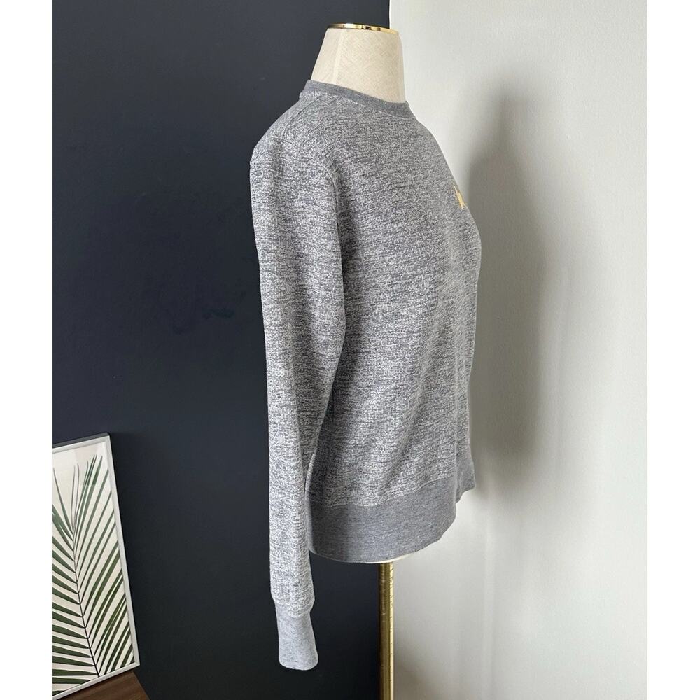 Golden Goose Sweatshirt Athena Melange Gold Star Crewneck - Picture 4 of 13
